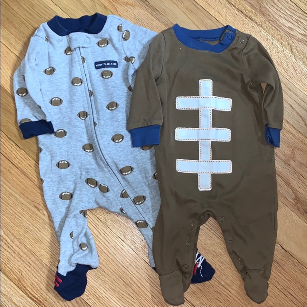 2! 3 month football outfits